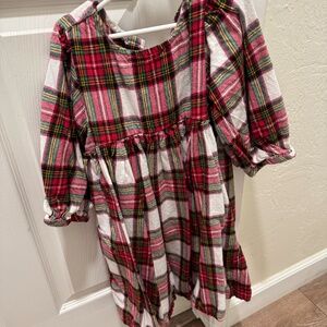 Tartan Flannel Winter Dress